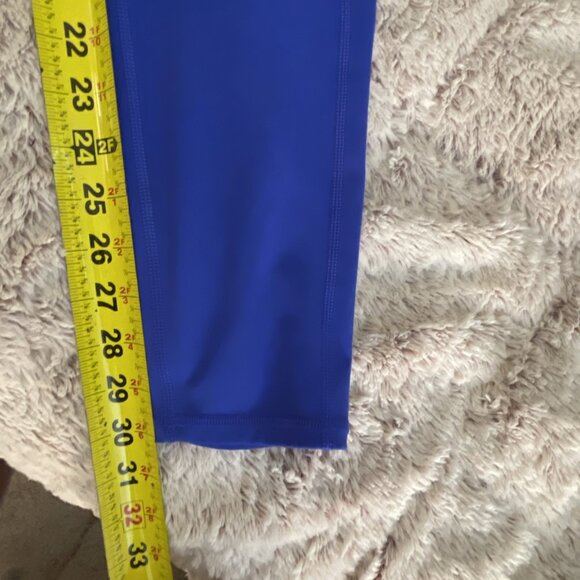 Athleta‎ Leggings Womens MT Blue Contender Tight Gym Yoga Workout Athletic Comfy - Picture 12 of 12